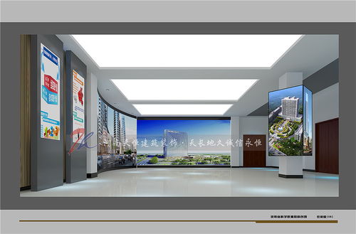 聊城科技展厅设计效果图展示 一站式展厅设计服务公司的市场洞察